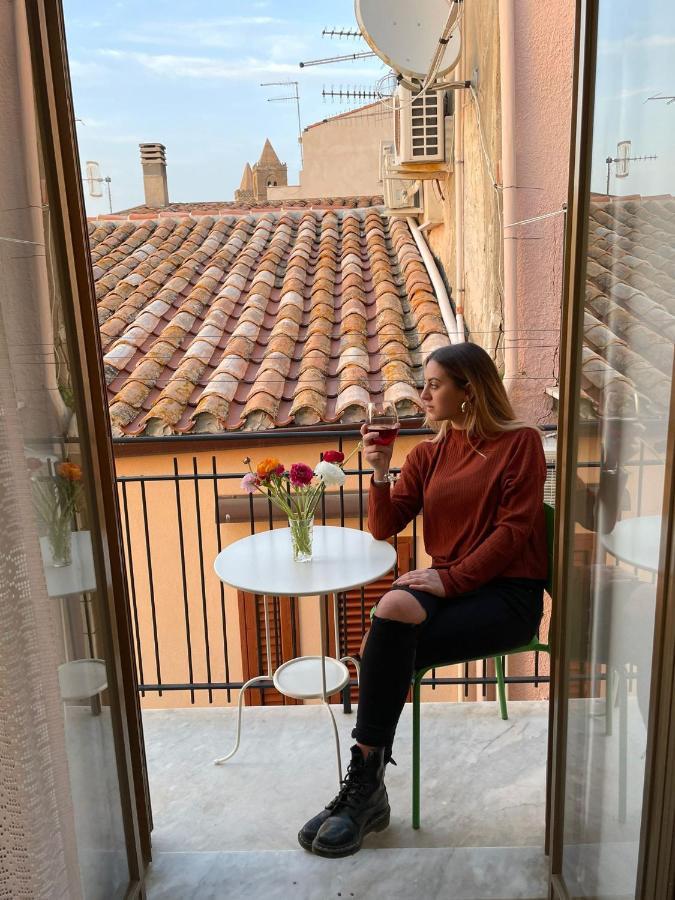 Ferienwohnung Al Cortile Cefalù Exterior foto